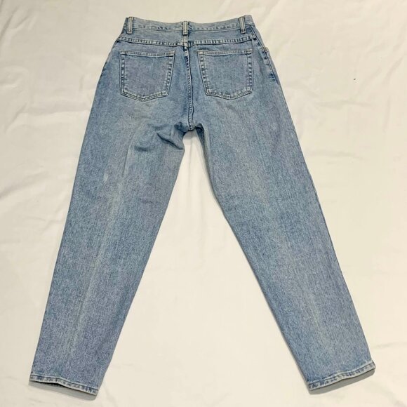 VTG 80s 90s Wrangler For Women High Waisted Mom Jeans Light Wash Blue Denim - Picture 6 of 9